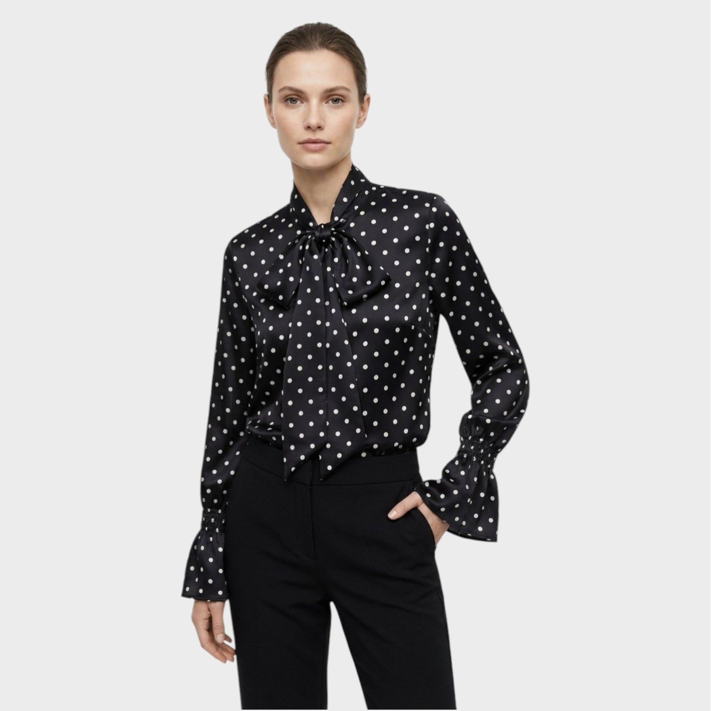 Loewe Silk Lavalliere Blouse