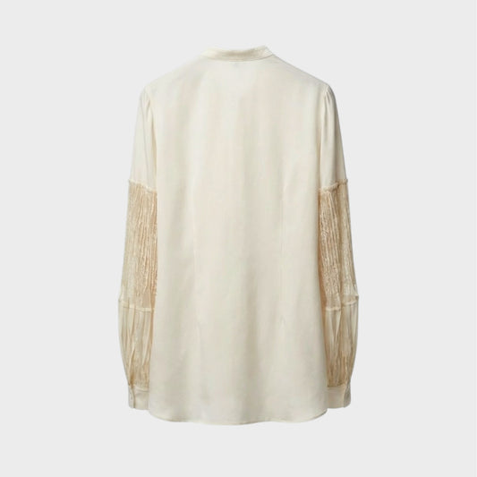 Loewe High Neck Balloon Blouse