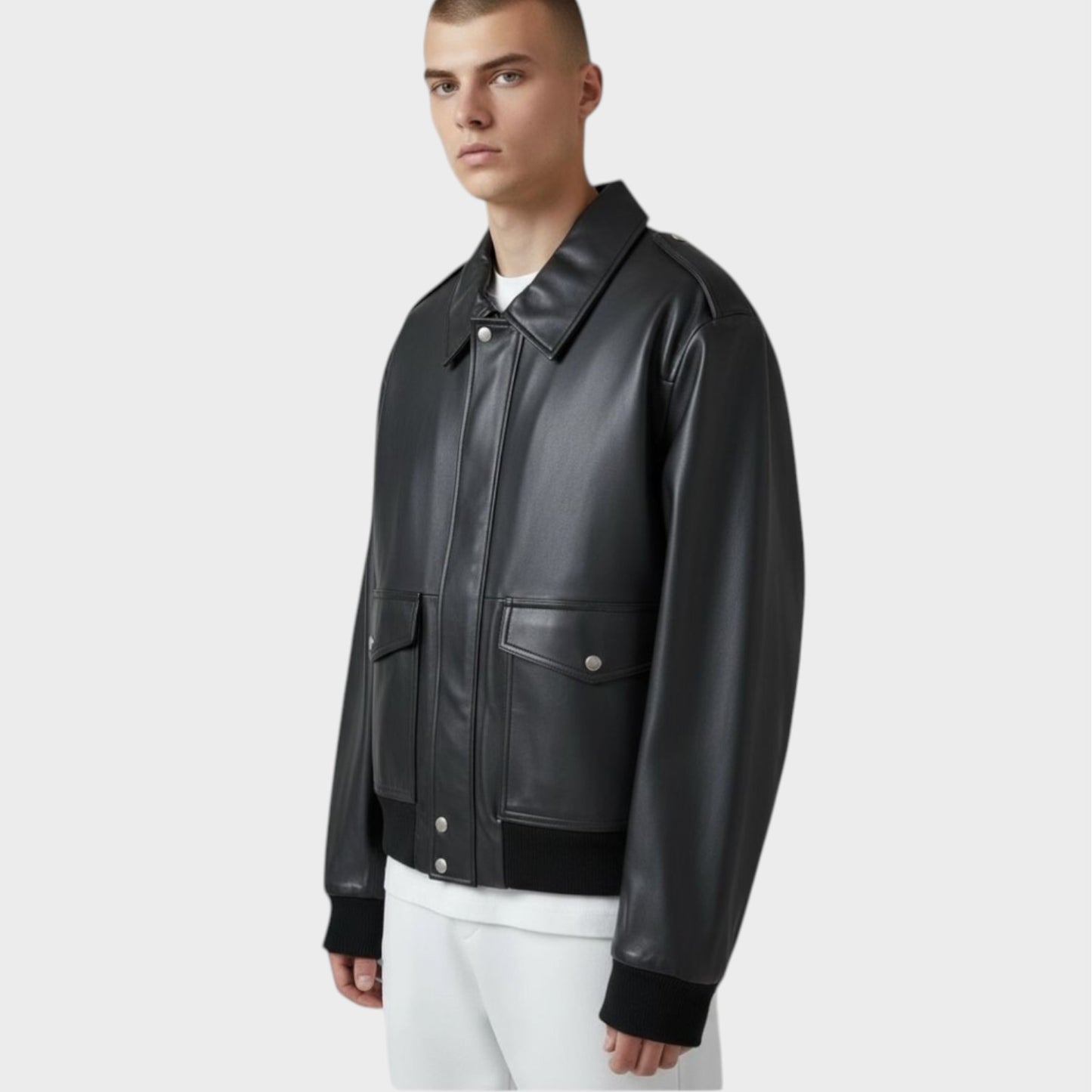 Loewe Aviator Leather Jacket
