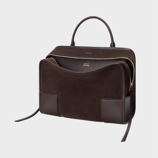 Loewe Amazona 180 Suede Large Bag