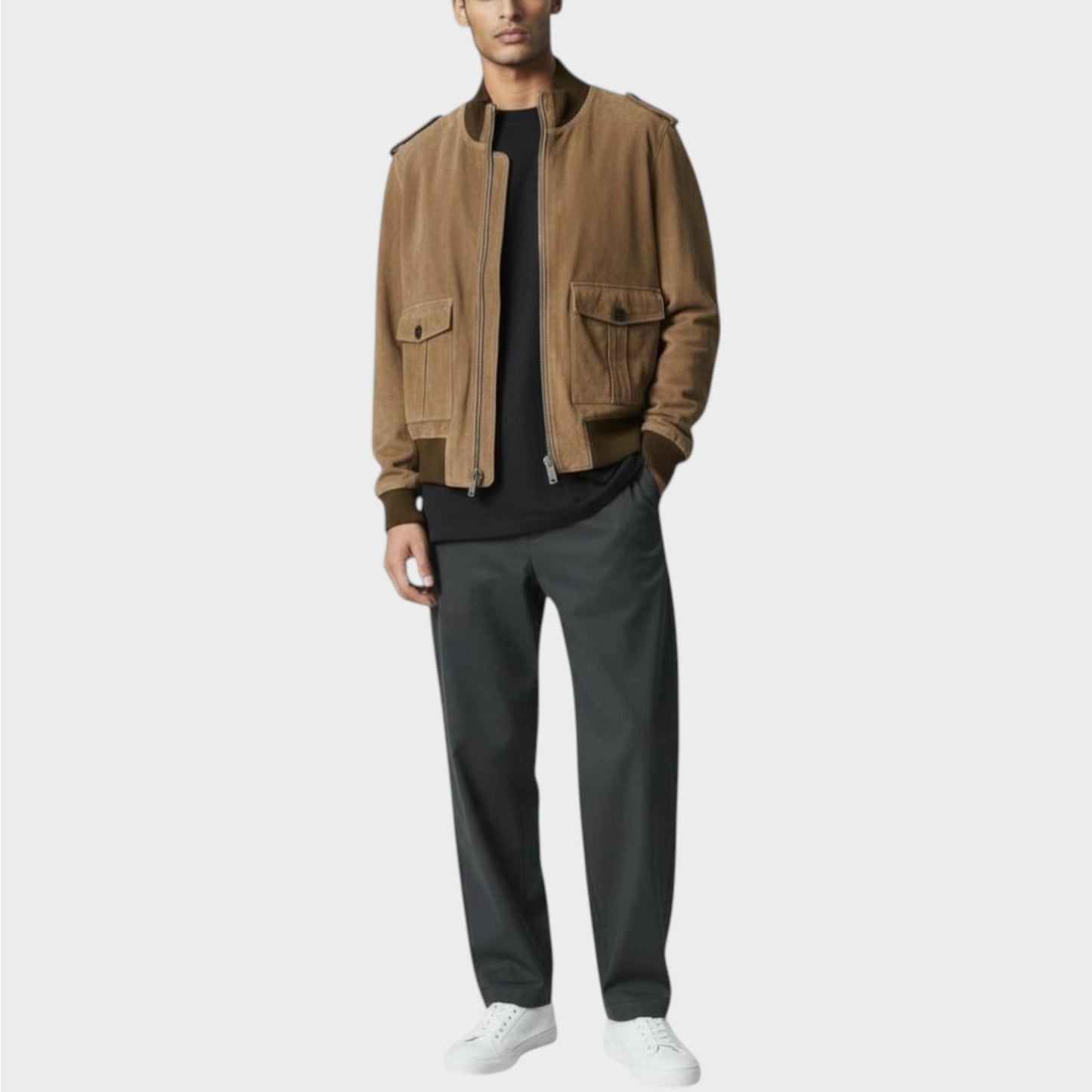 Loewe Leather Bomber