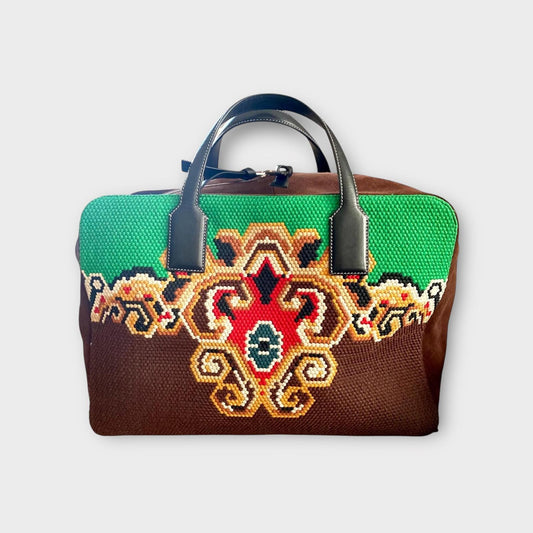 Loewe Goya Embroidery Weekend Bag