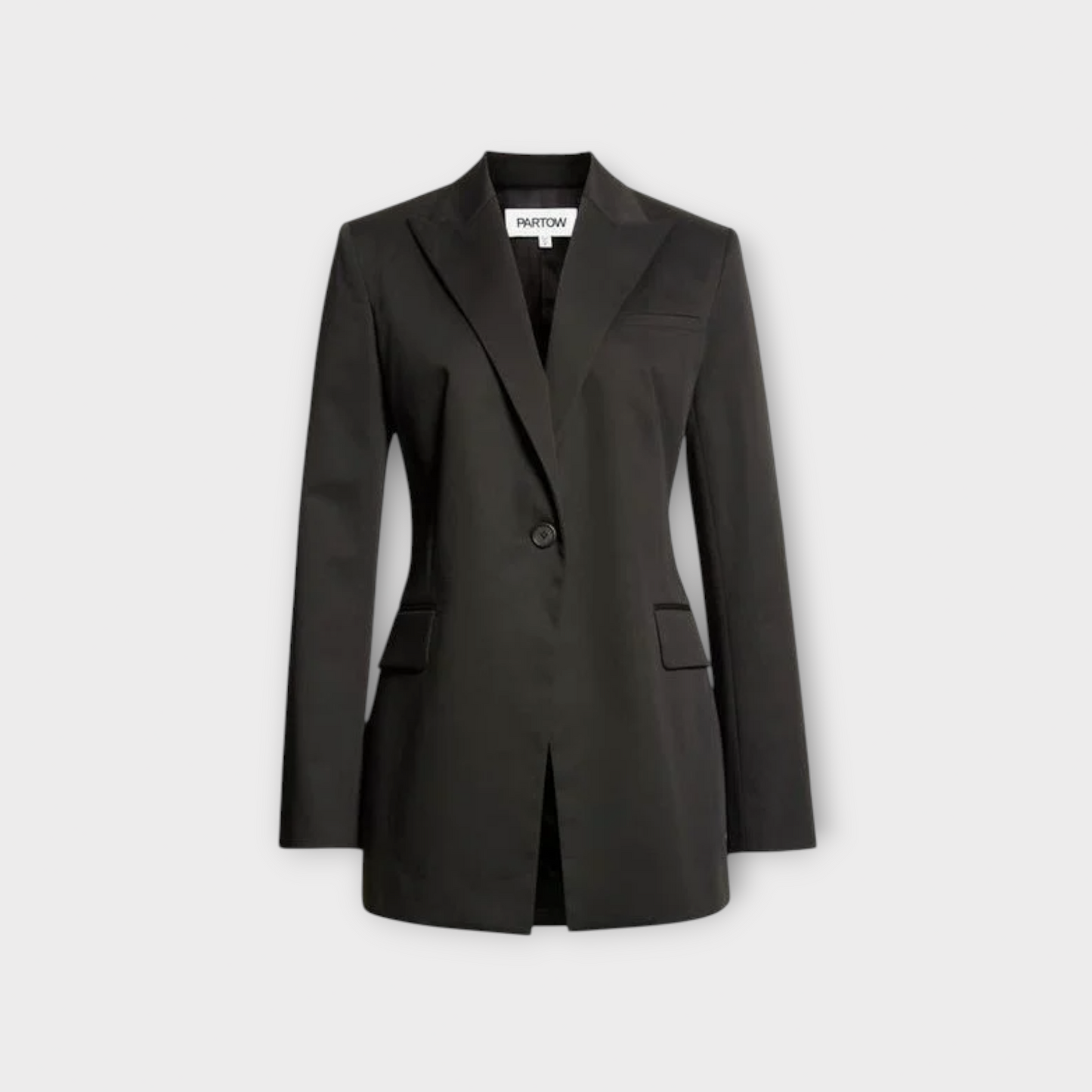 Partow Bow Silk Blazer