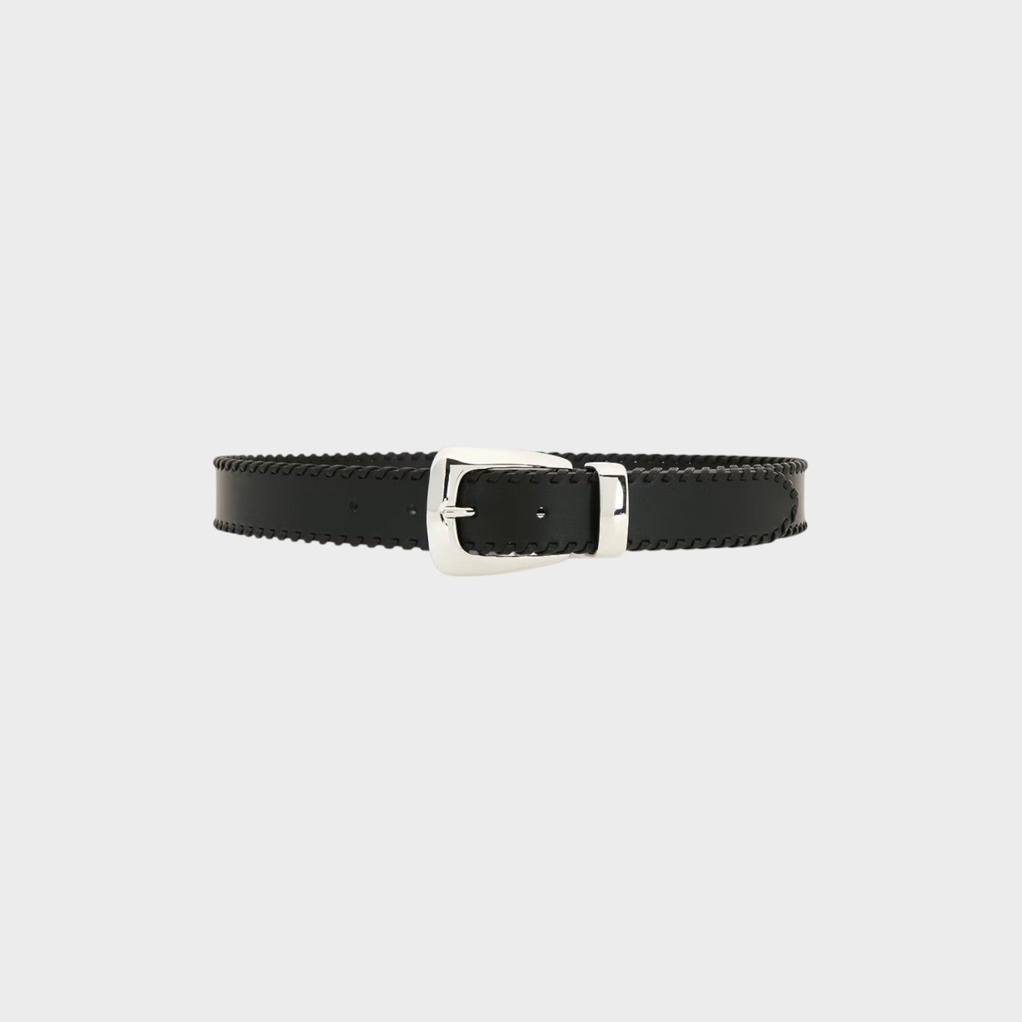 Khaite Benny Calfskin Leather Belt