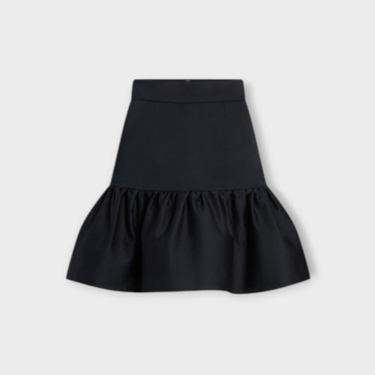 Patou Ruffle Mini Skirt