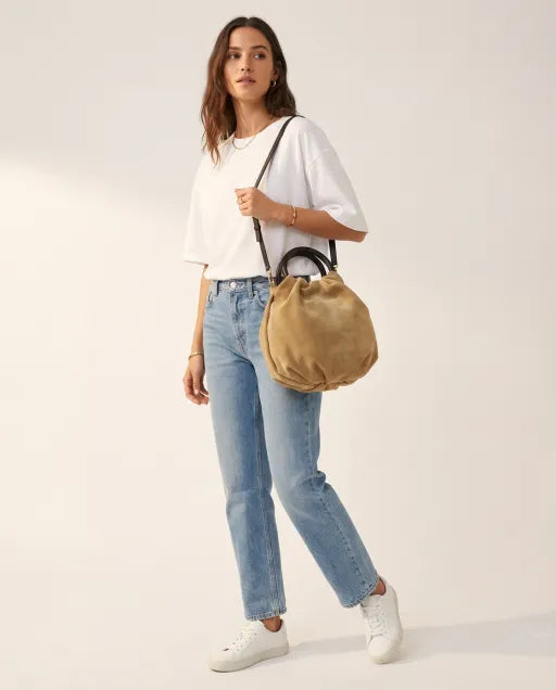 Loewe Large Suede Bounce Bag