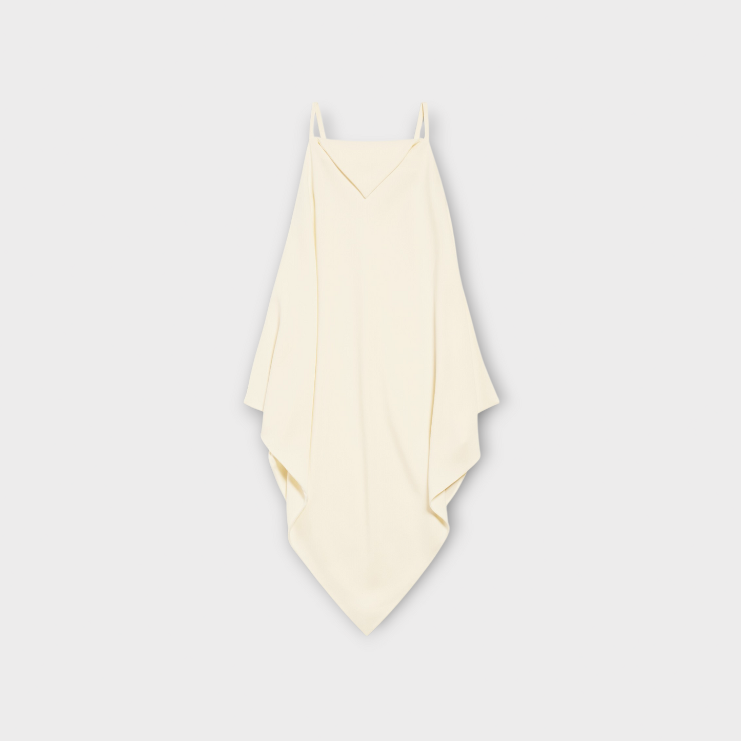 Balenciaga Silk & Wool Scarf Top