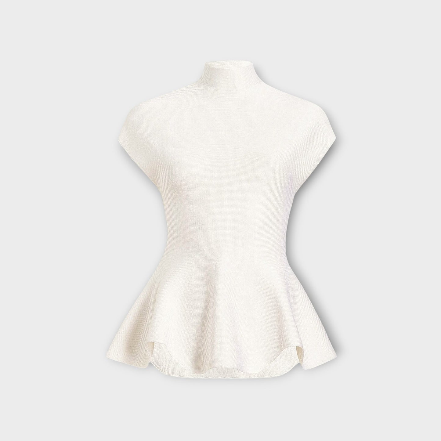 Khaite Andra Peplum Top