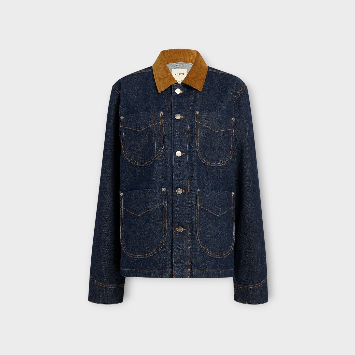 Khaite Wyatt Rigid Denim Jacket