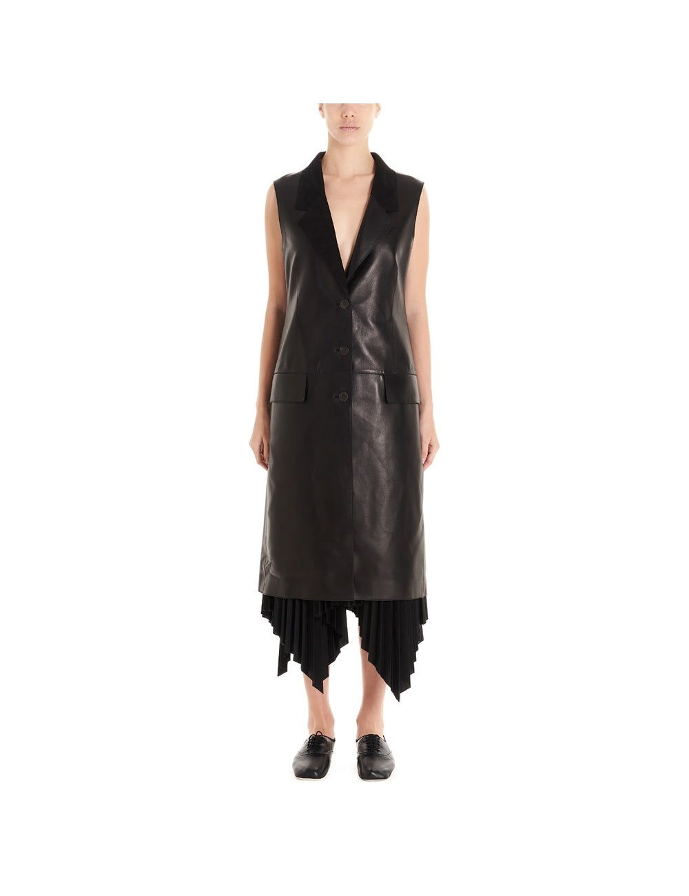 Loewe Suede Leather Vest Jacket