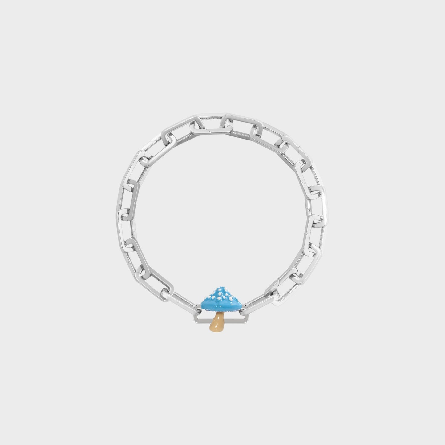 Poubel Blue Mushroom Charm