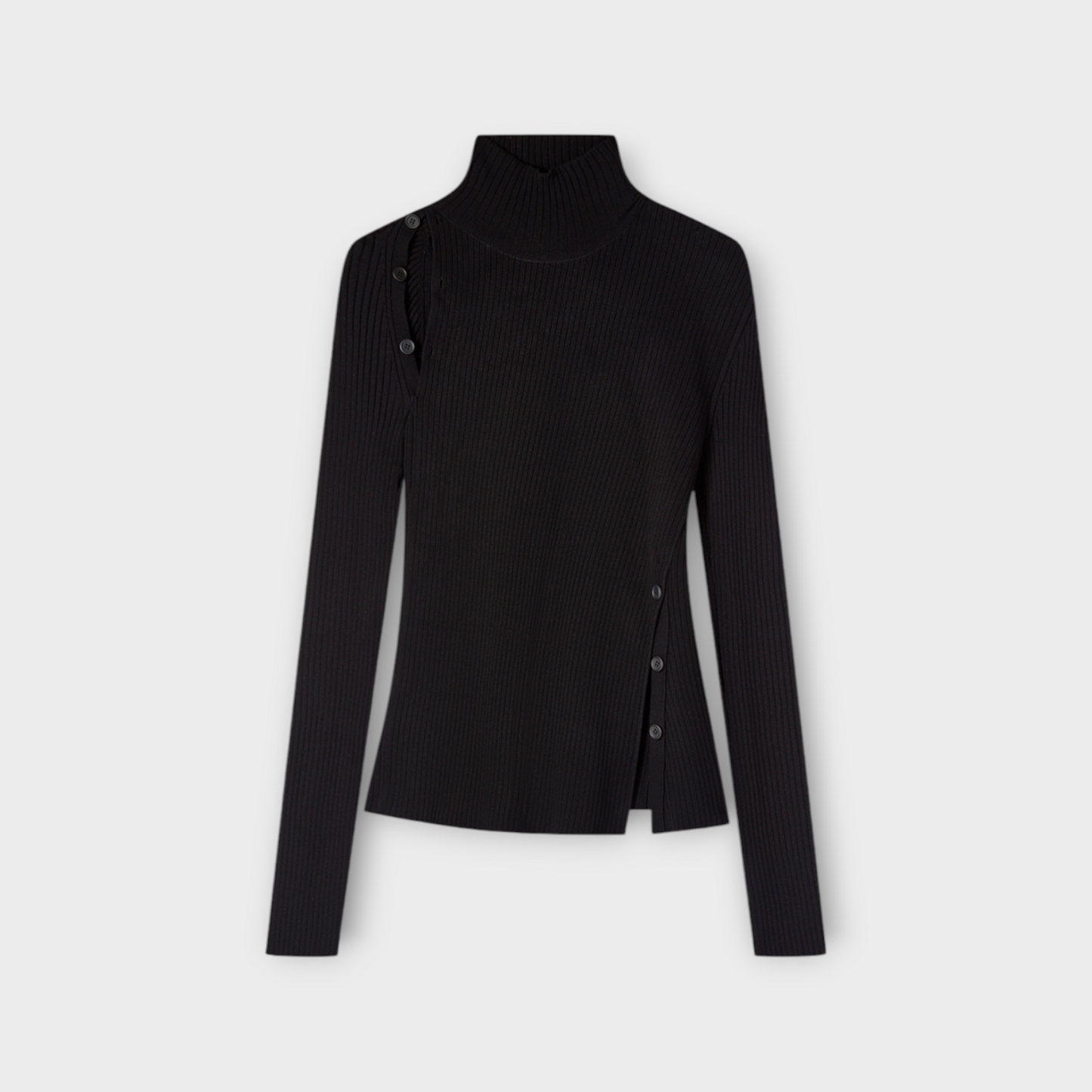 Courreges Oblique Button Up Cardigan