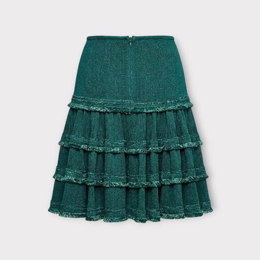 Alaïa Raffia Mini Skirt