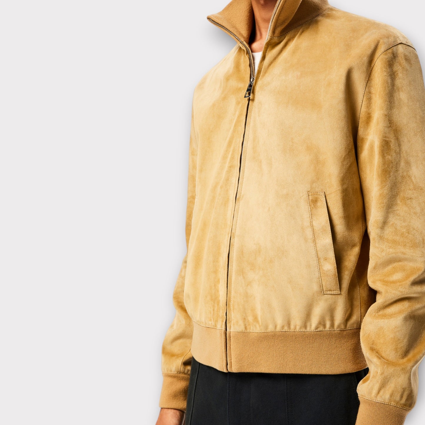 Loewe Suede Leather Jacket