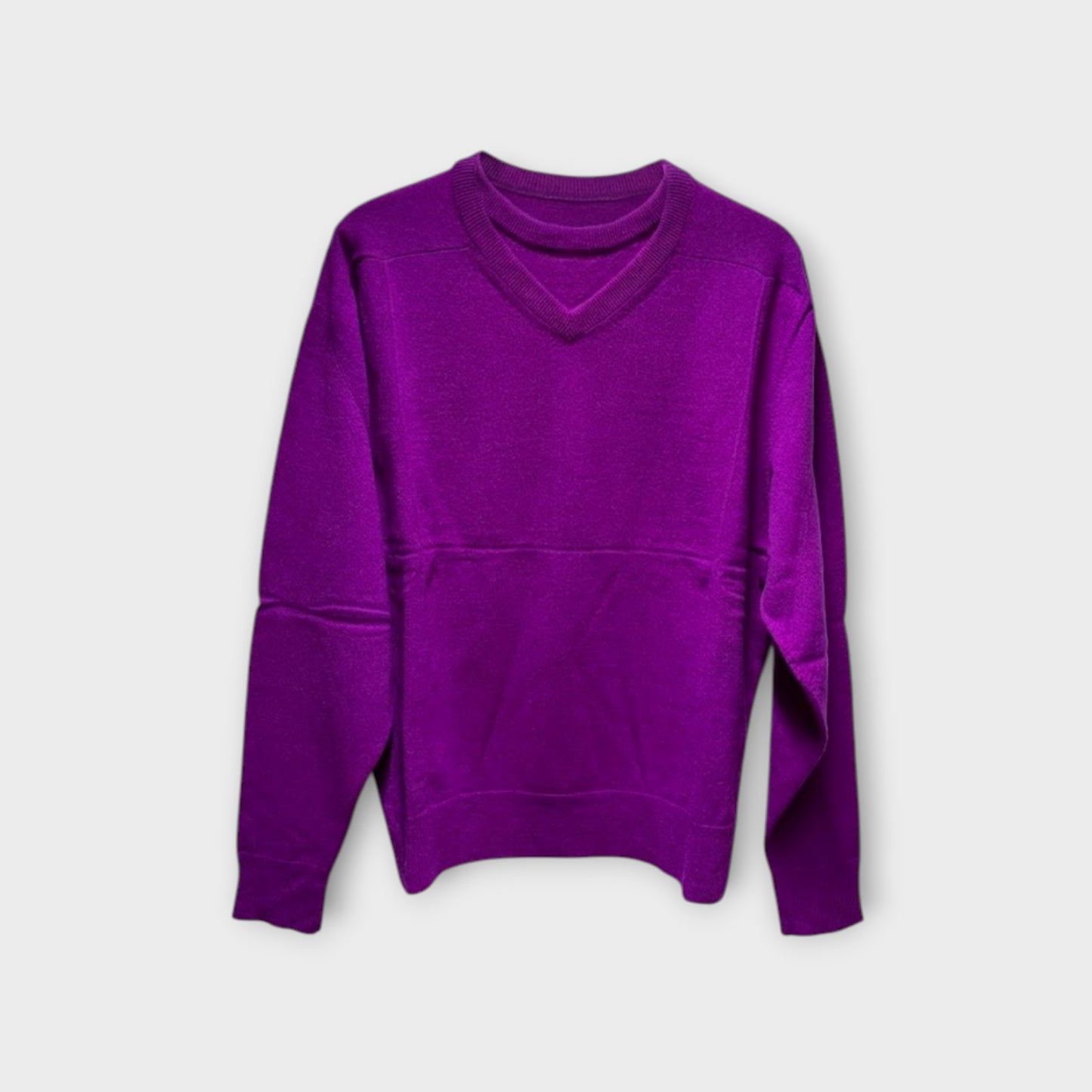 Marie Adam-Leenaerdt Merino Wool Dual Neck Knitwear