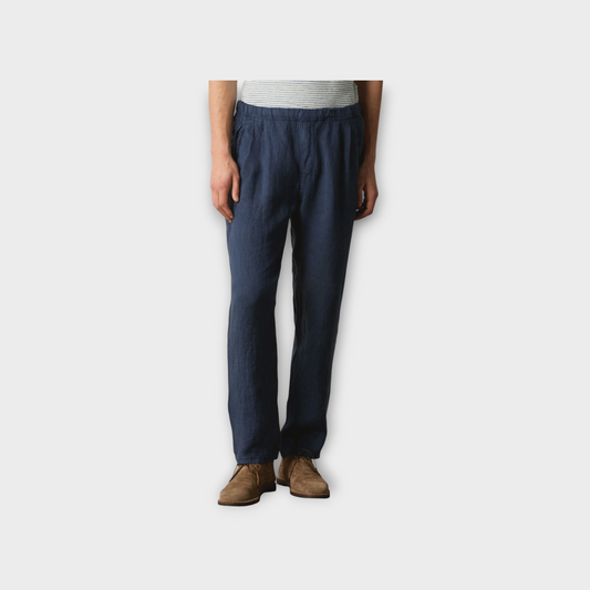 Massimo Alba Keywest Linen Pleated Pants