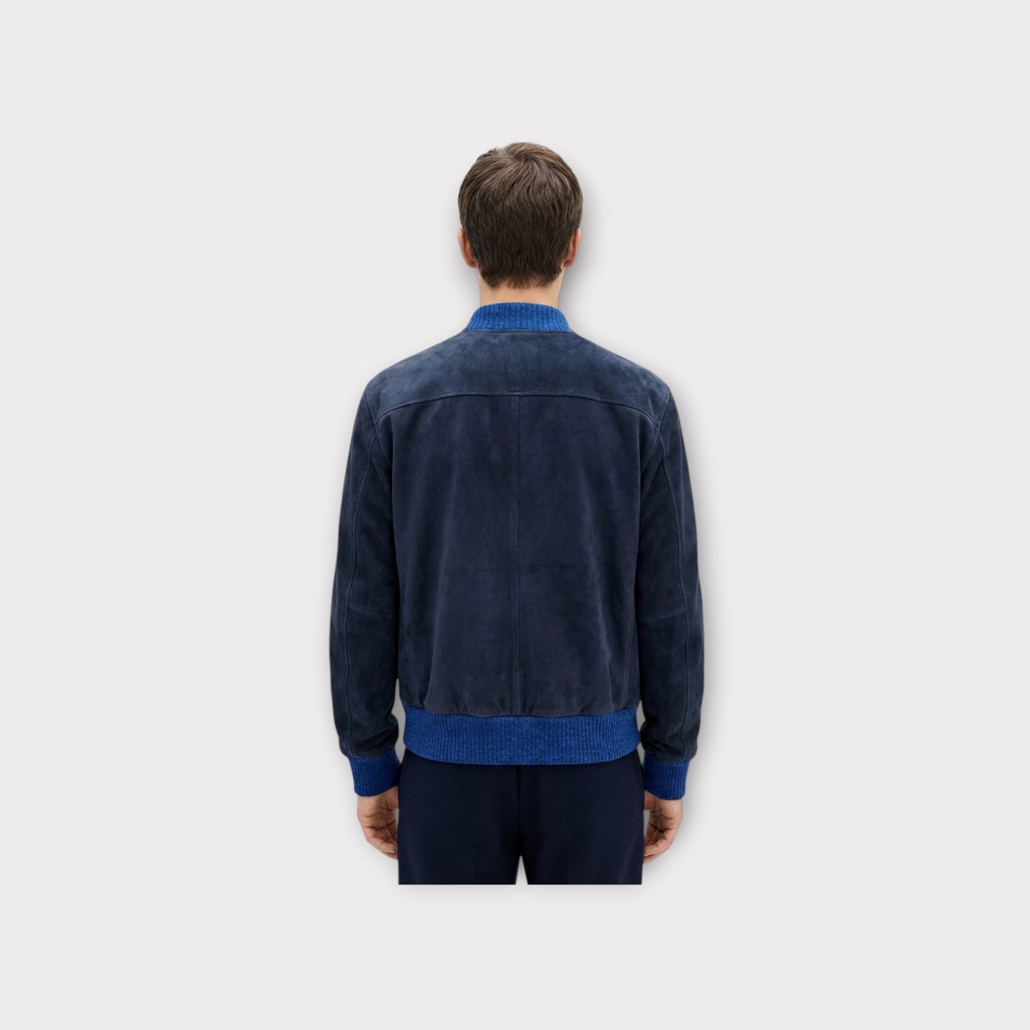 Loewe Suede Bomber Jacket