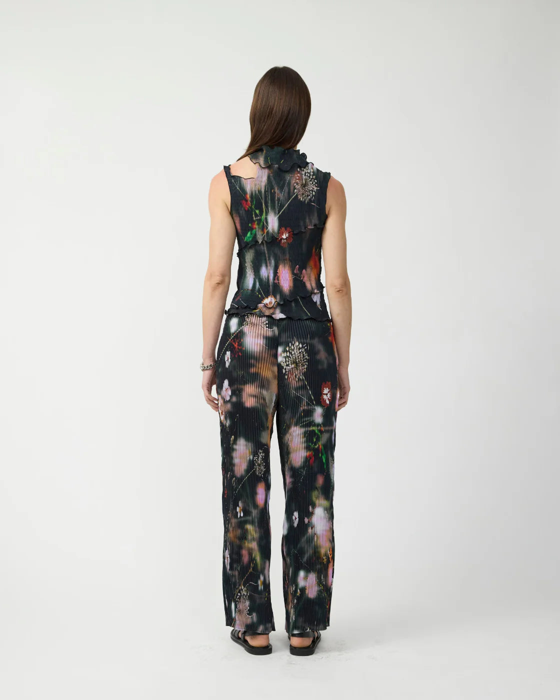 Julia Heuer Matti Smock Hand Pleated Top