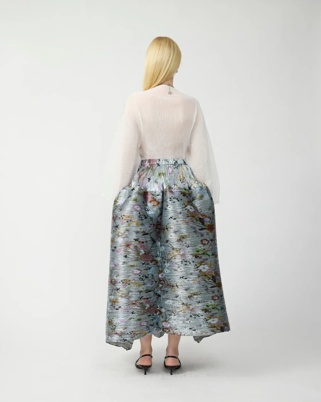 Julia Heuer Kenza Hand Pleated Skirt