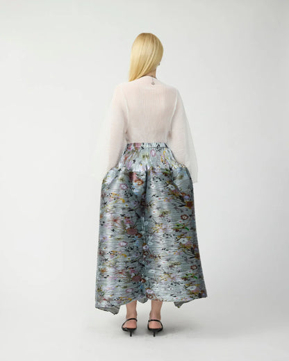 Julia Heuer Kenza Hand Pleated Skirt