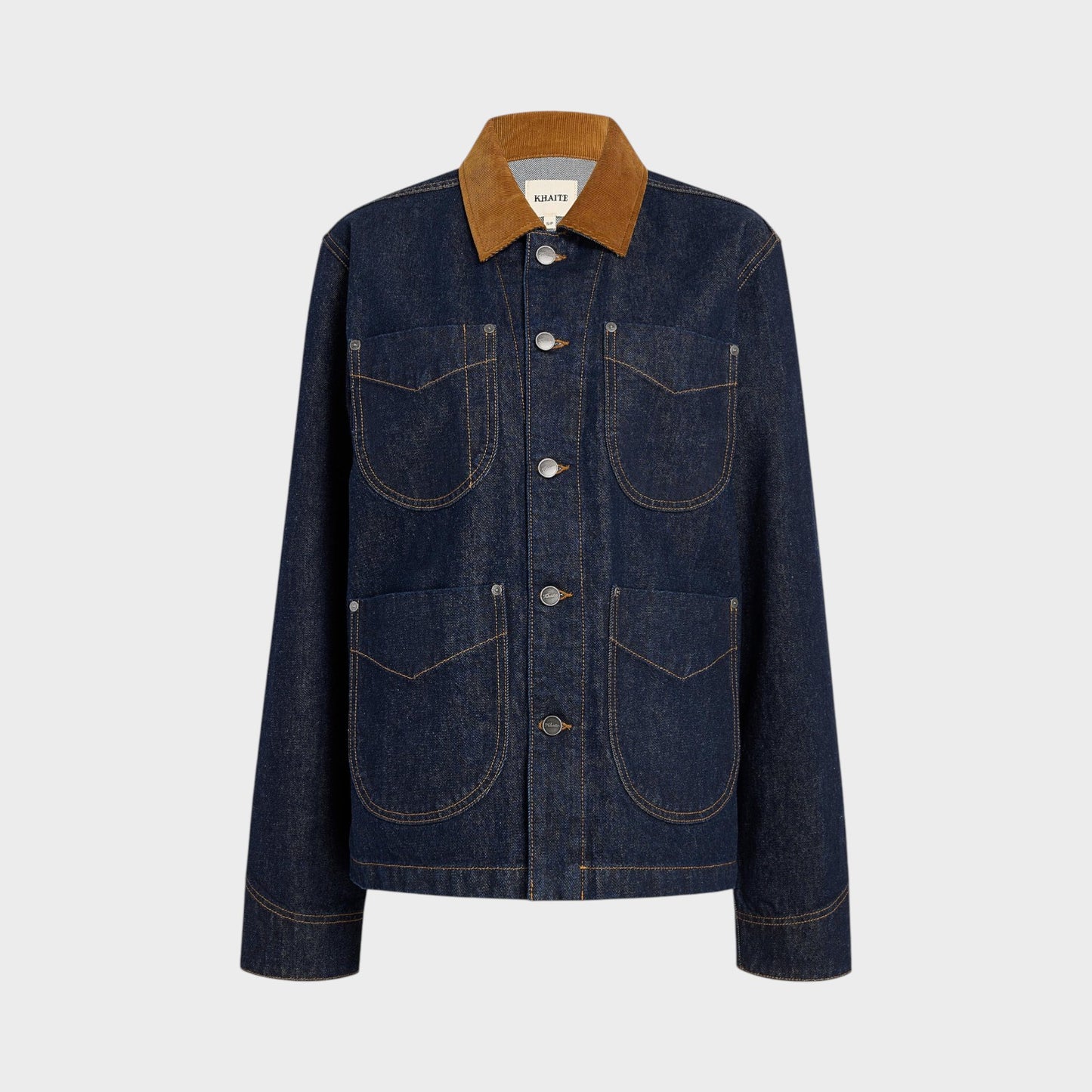 Khaite Wyatt Rigid Denim Jacket