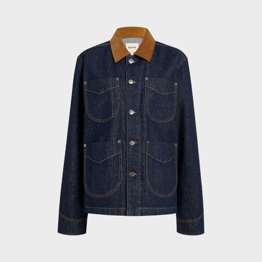 Khaite Wyatt Rigid Denim Jacket