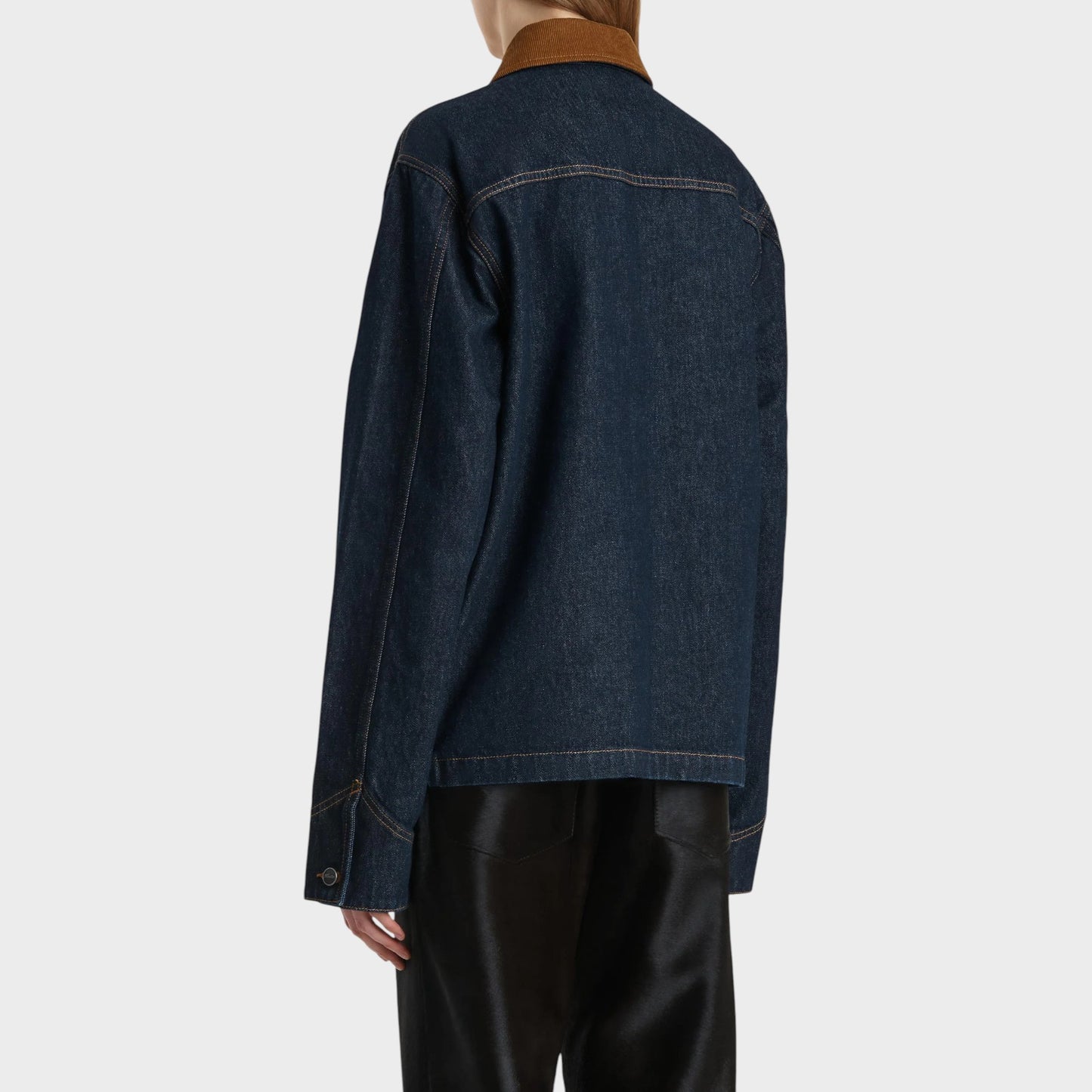 Khaite Wyatt Rigid Denim Jacket