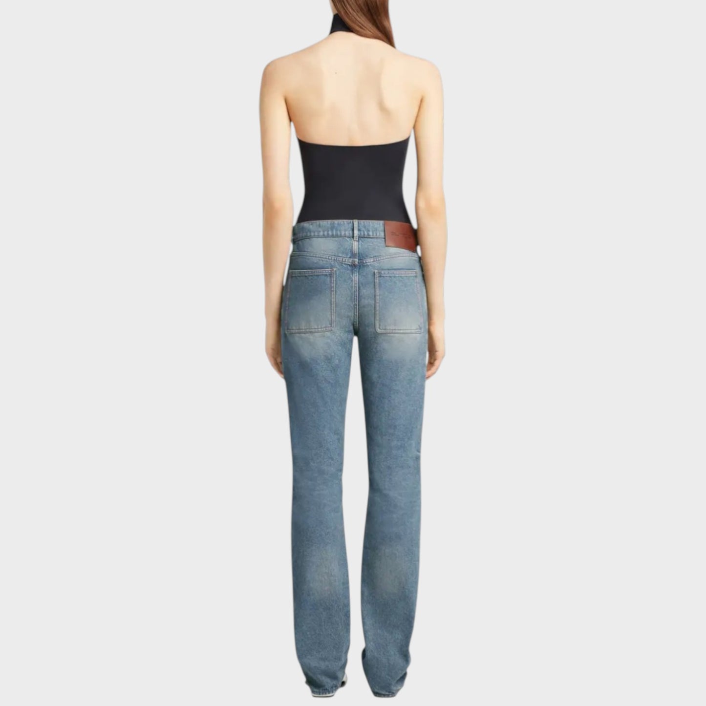 Courreges Straight Denim Pants