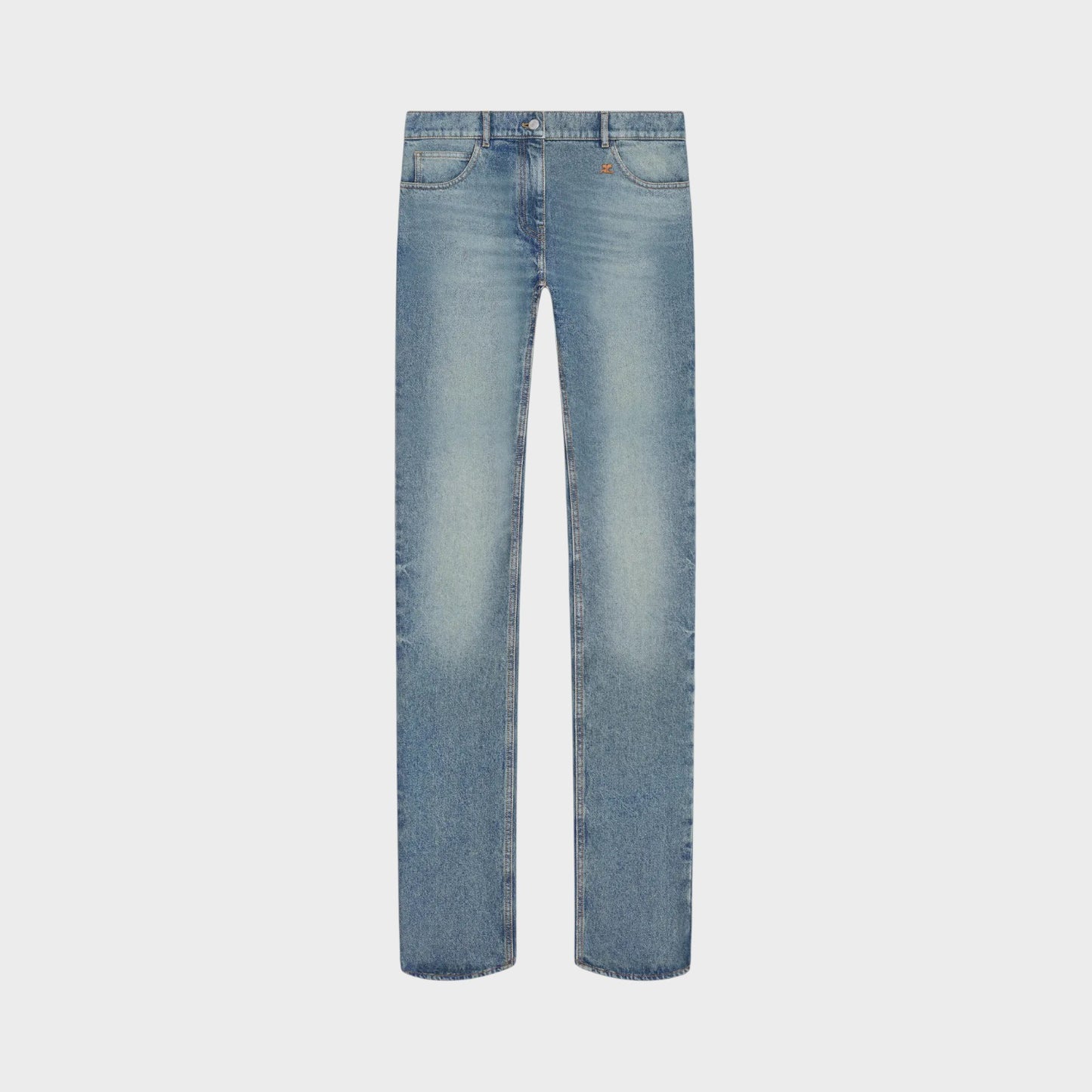 Courreges Straight Denim Pants