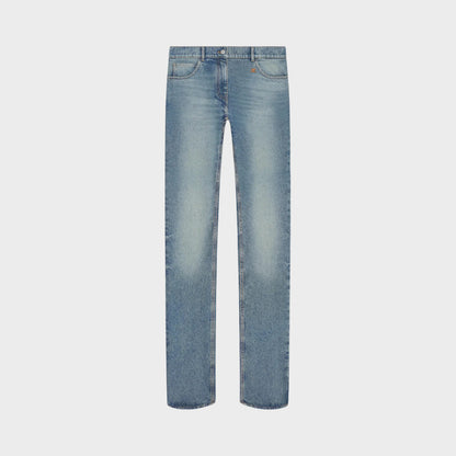 Courreges Straight Denim Pants