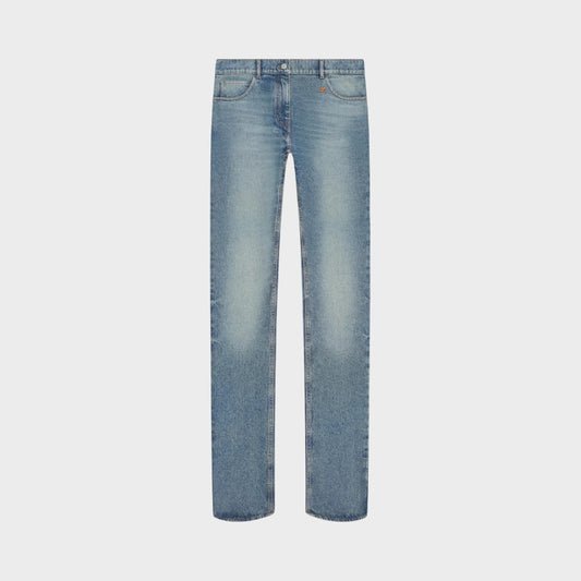 Courreges Straight Denim Pants