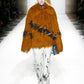 Dries Van Noten Fake Fur Coat