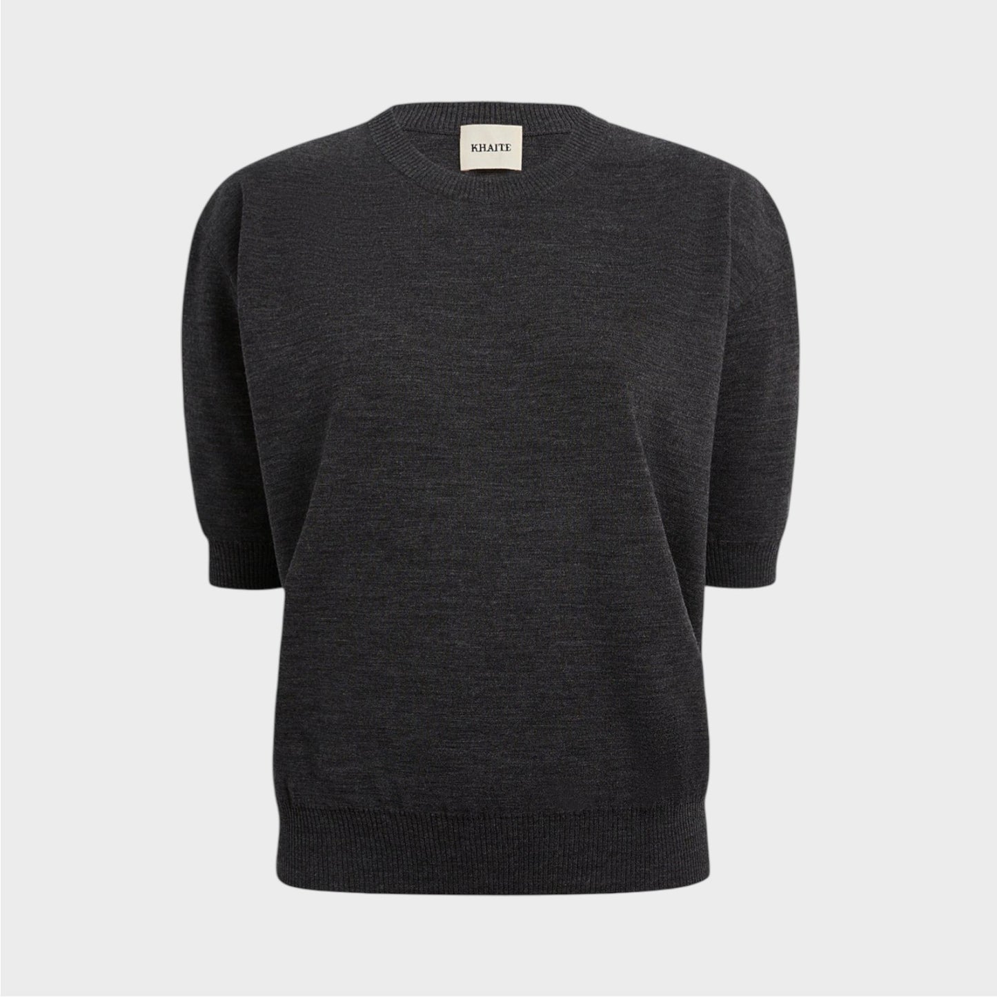 Khaite Faye Merino Wool Knit Top