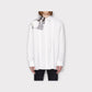 Raf Simons Shirt, White, Cotton Punk Photo Shoulder Print Shirt