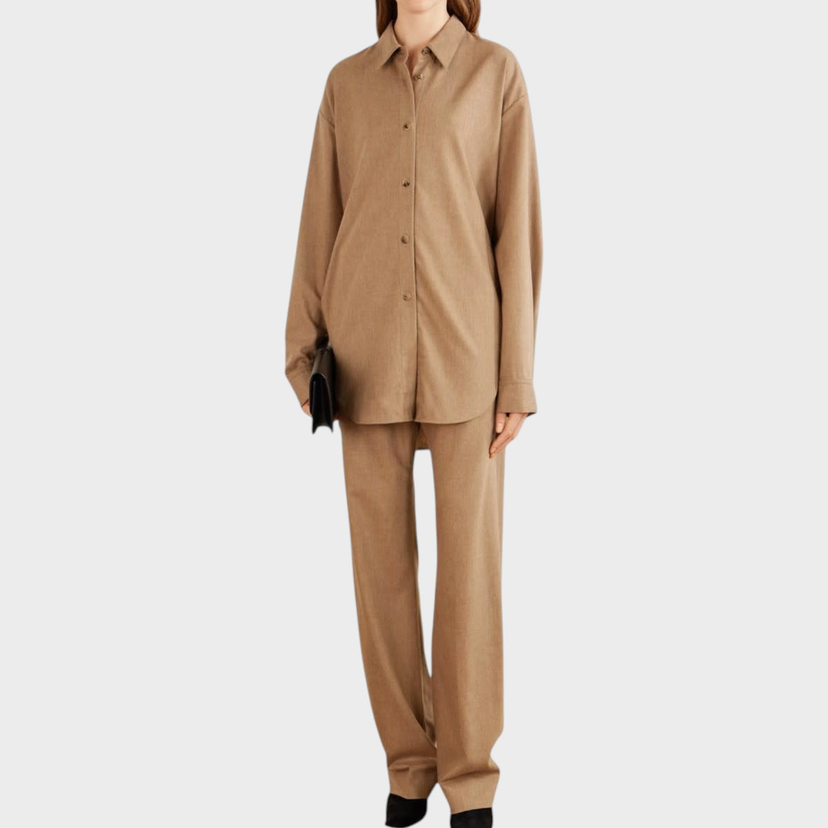 Khaite Goya Wool & Cashmere Shirt
