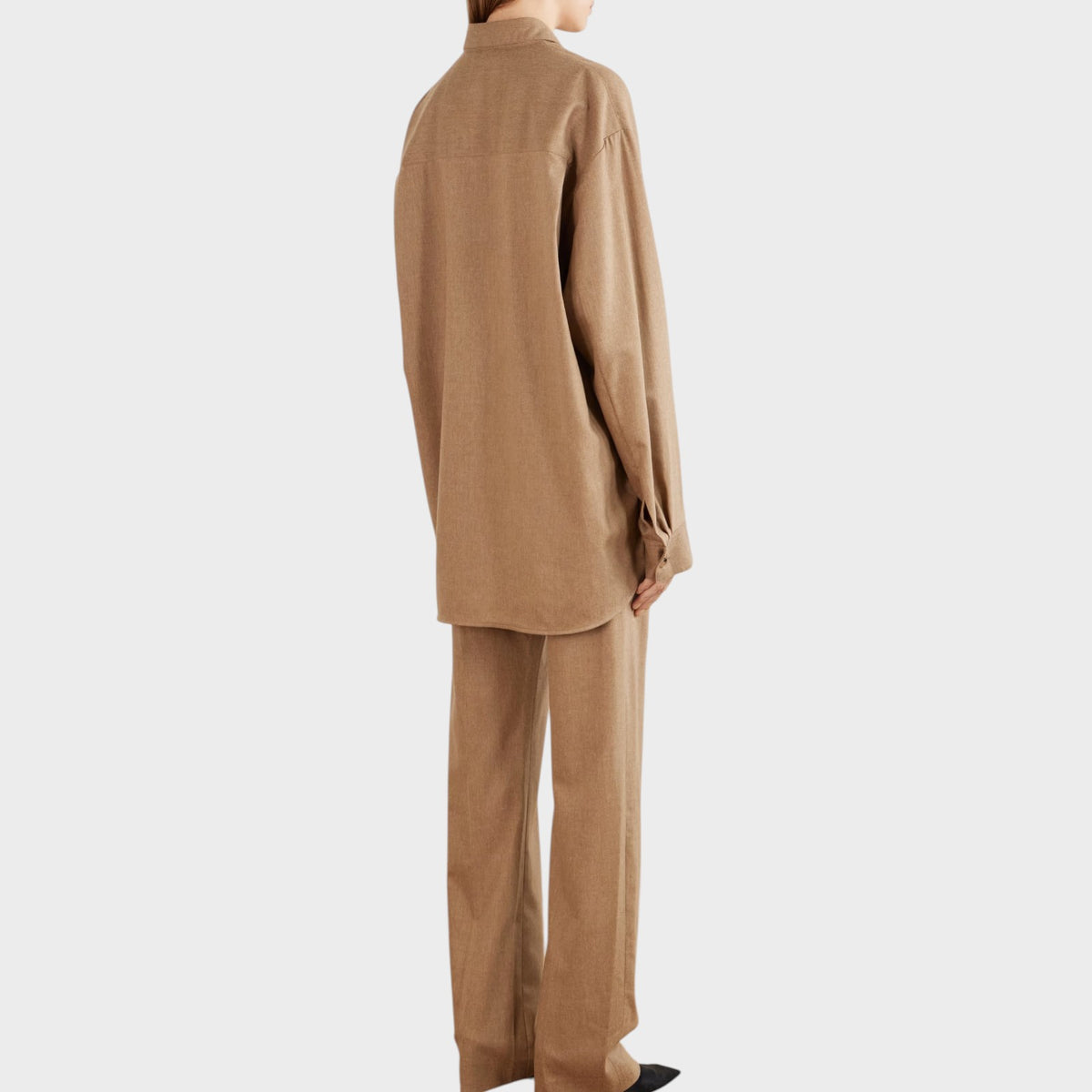 Khaite Goya Wool & Cashmere Shirt