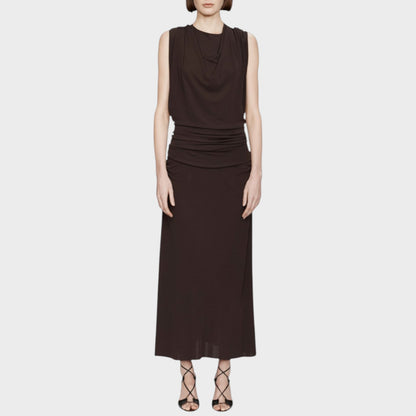 Christopher Esber Ruffled Drape Gown
