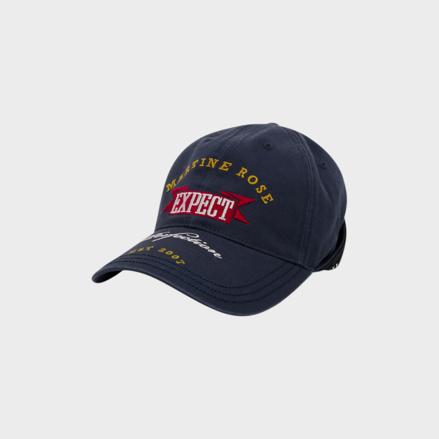 Martine Rose Roll Back Embroidered Cap