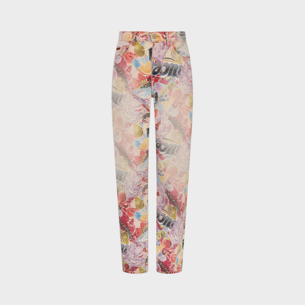 Martine Rose Fruits Denim Pants