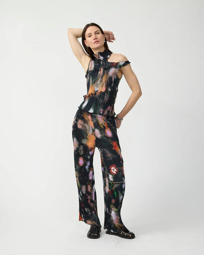 Julia Heuer Matti Smock Hand Pleated Top