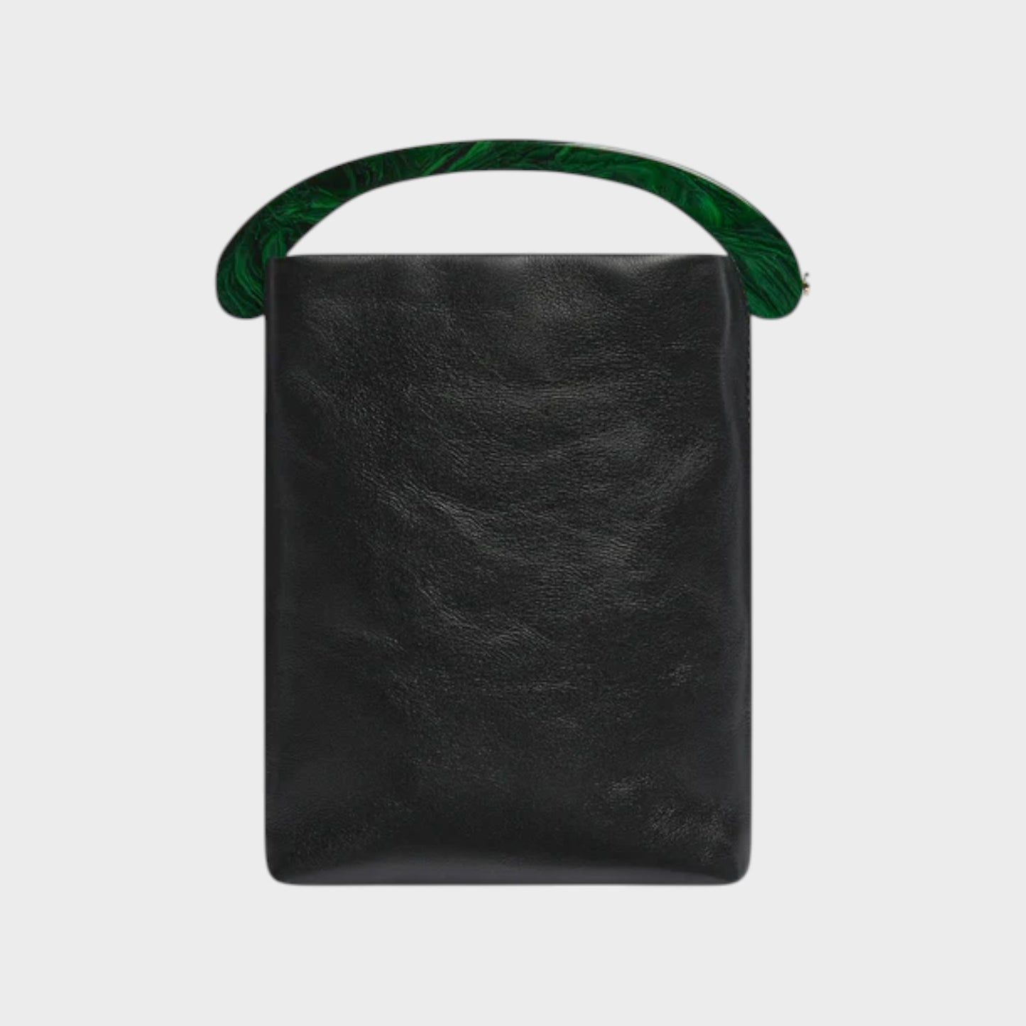 Dries Van Noten Crisp Lamb Leather Shoulder Bag