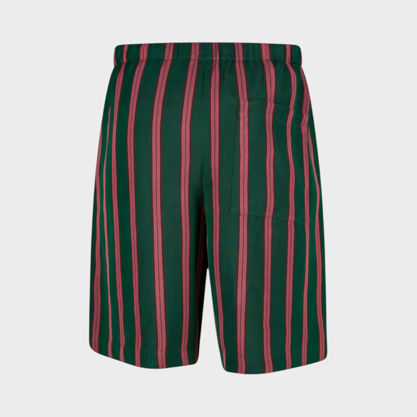 Dries Van Noten Silk Carltone Stripe Shorts
