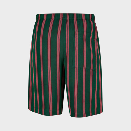 Dries Van Noten Silk Carltone Stripe Shorts