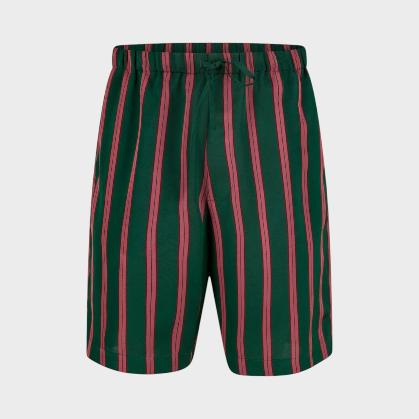 Dries Van Noten Silk Carltone Stripe Shorts