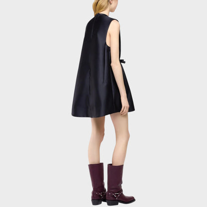 Rabanne Satin Mini Dress