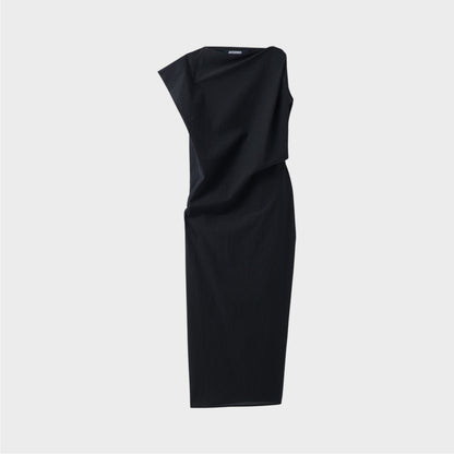 Jacquemus La Robe Drape Dress