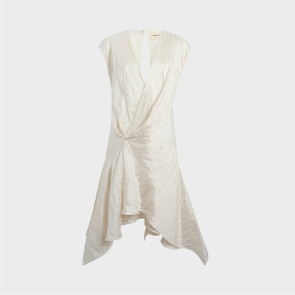 Khaite Merith Asymmetric Dress