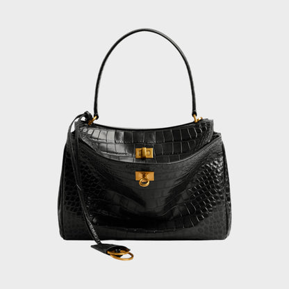 Balenciaga Medium Rodeo Croco Bag
