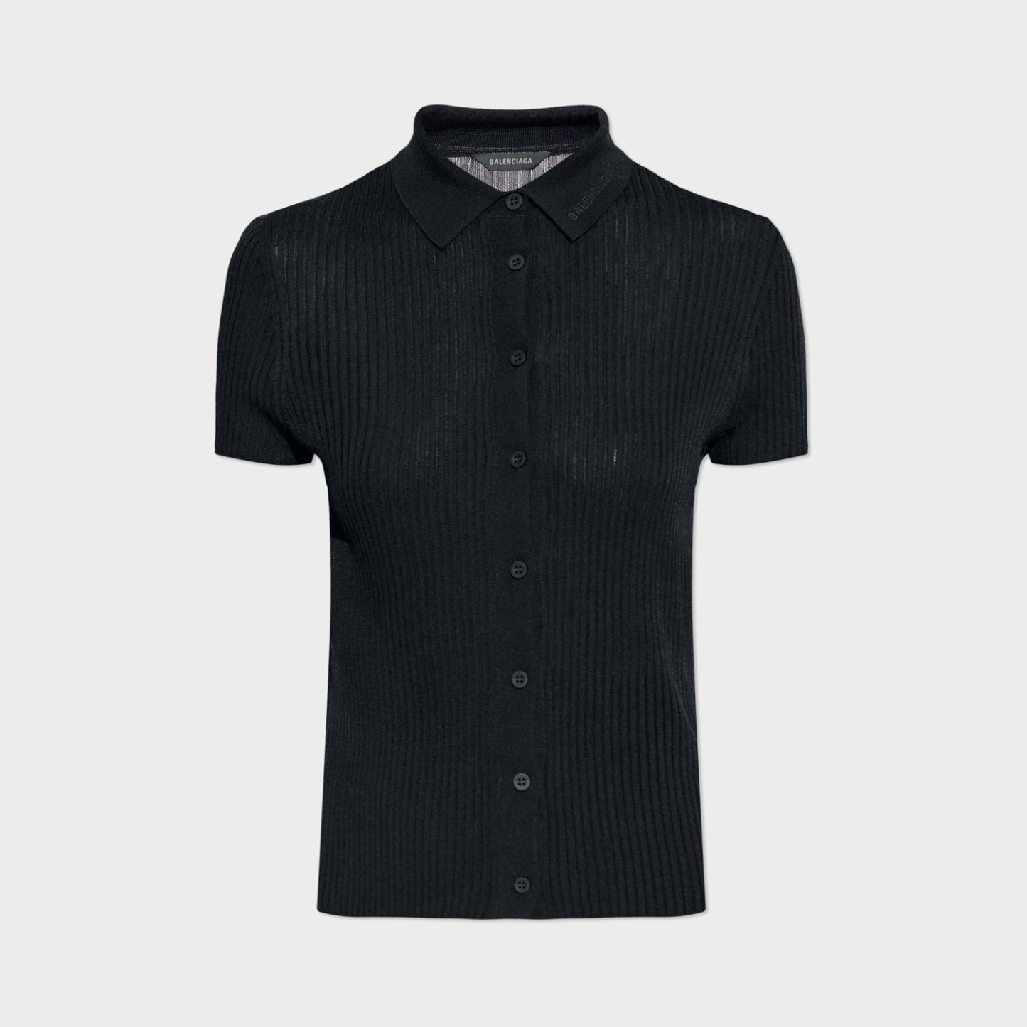 Balenciaga Ribbed Polo