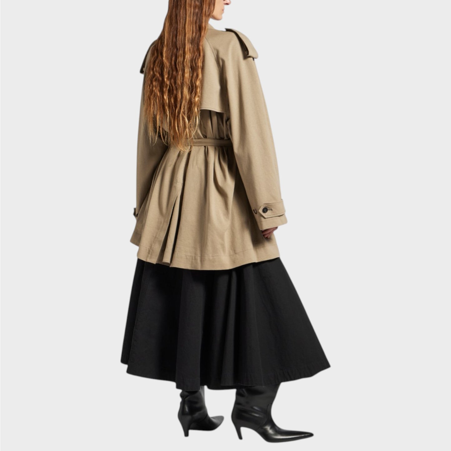 Balenciaga Double Breasted Cocoon Coat
